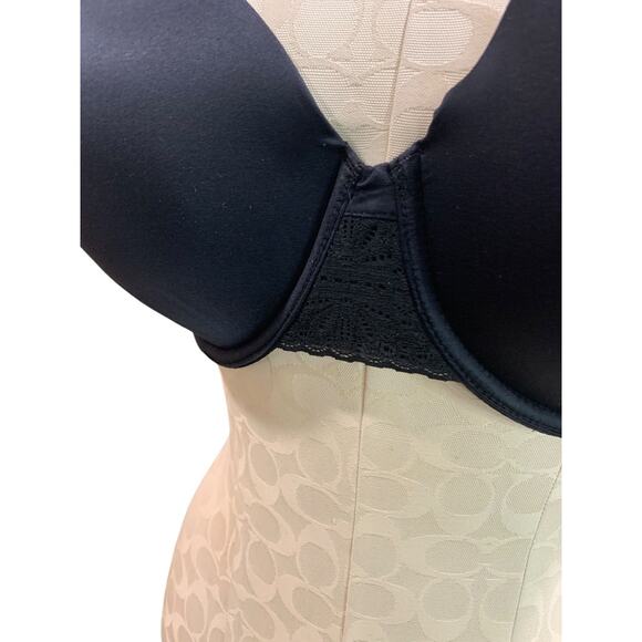 40D b.tempt'd by Wacoal New Bra Foundation Tshirt Black Underwire - Picture 3 of 11